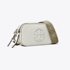 Mini Miller Crinkle Crossbody Bag: Women's Designer Crossbody Bags | Tory Burch Tory Burch Crossbody Bag, Tory Burch Crossbody, Womens Designer Handbags, Designer Crossbody, Designer Crossbody Bags, Tory Burch Bag, Sandals For Sale, Wallet Accessories, Handbag Shoes