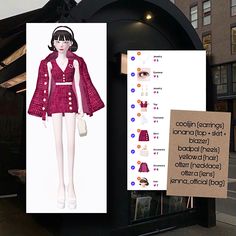 #zepeto #zepetooutfit Otter Necklace, Elegant Outfits, Roblox Outfit, Elegant Outfit, Girl Outfits, Hair Accessories, Blazer, Quick Saves