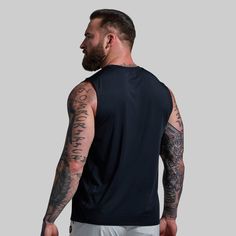 Our men's black muscle tank is built for your most demanding warm-weather workouts. Advanced BP Shield Technology pulls excess moisture away from the skin to keep you cool while odor-control technology keeps this black workout tank top smelling fresher for longer when things start heating up. And if you’re taking your workout outside, the UVA & UVB protection repels the sun’s harmful rays so you can stay focused on giving it your all. Workouts Advanced, Workout Outside, Black Workout Tank Top, Workouts Outside, Workout Tank Top, Smell Fresh, Workout Tanks, Muscle Tank, Muscle Tanks