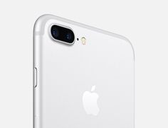 an apple iphone 7s is shown in white