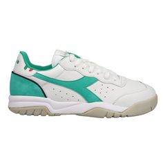 From the queen of the tennis courts to the leading shoe of our footwear line, the Maverick is a versatile and modern sports sneaker that comes in full-grain leather. $54.95 Tennis Courts, Off White Mens, Lace Up Sneakers, High Quality Shoes, Mens Green, Shoes Casual, Sport Sneakers, Sneakers Shoes, White Sneakers