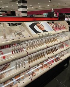 Sephora Display, Selena Core, Selena Gomez Makeup, Makeup Counter, Book Photography Instagram, Makeup Display, Visual Merchandising Displays, France Photography, Artist Logo