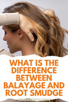 What is the difference between balayage and root smudge Root Smudge, Shadow Root, Hair Color Techniques, What Is The Difference Between, Colouring Techniques, Hair Coloring, Dark Roots, The Roots