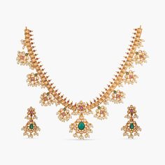 Antique Necklace Set, Gutta Pusalu, Antique Gold Jewelry Indian, Necklace Set Indian, Buy Jewellery Online, Traditional Earrings, Jewellery Indian, Indian Jewelry Sets, Antique Gold Jewelry