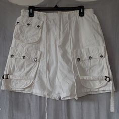 Nwot White Free People Parachute Moon Bay Shorts With Pockets Parachute Shorts, Free People Shorts, Shorts With Pockets, Free People, Color White, Moon, Womens Shorts, Collage, Women Shopping