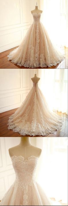 the back and side views of a wedding dress on display in front of a window