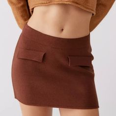 See Photos For Details Casual Winter Mini Skirt, Casual Fall Skort In Solid Color, Casual Solid Color Skort For Fall, Stretch Brown Mini Skirt For Fall, Brown Mini Skirt For Winter, Winter Mini Skirt In Brown, Solid Color Mini Skort For Fall, Fall Mini Skort In Solid Color, Solid Color Mini Length Skort For Fall