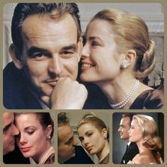 a collage of photos showing actors from the 1950's and 1960s's