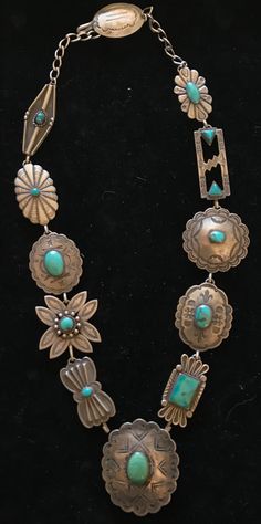 necklace/bracelet gallery — Susan Backus Millicent Rogers, Native Indian Jewelry, Southwest Fashion, Southwestern Style Silver Turquoise Necklace For Western-themed Events, Squash Blossoms, Urban Cowgirl