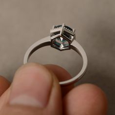 This is a gorgeous handmade creation. Its beauty is its simplicity & Elegance. The 7mm round cut London blue topaz is crafted in solid sterling silver and with rhodium plated. All item is sent in a beautiful gift box You can realize more lovely stuff clicking the link https://www.etsy.com/shop/knightjewelry?refshopsection_shophome_leftnav Please leave the correct address and you phone number for delivering successfully. Blue Topaz Ring Sterling Silver, London Blue Topaz Ring, Blue Topaz Ring, London Blue Topaz, London Blue, Topaz Ring, Beautiful Gift Boxes, Ring Sterling Silver, Solitaire Ring