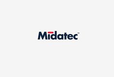 the midatec logo on a white background