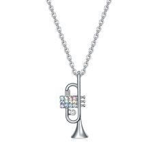 PRICES MAY VARY. Introducing the perfect gift for the music lover in your life - the Violin/Guitar/Piano/Trumpet/Saxophone/Harp/Drum/Cello Necklace for Girls Women! This beautiful necklace features a delicate pendant in the shape of a violin, guitar, piano, trumpet, saxophone, harp, drum, or cello, making it the perfect accessory for any musician or music enthusiast. Made from high-quality materials, this necklace is not only stylish but also durable, ensuring that it will last for years to come Cello Necklace, Silver Music-themed Necklace For Gift, Music-themed Pendant Necklaces As Gift, Saxophone Necklace, Nickel-free Silver Music-themed Necklaces, Sterling Silver Music-themed Pendant Necklace, Necklace For Girls, Lover Jewelry, Delicate Pendant