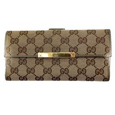 Used Gucci Guccissima 112715 0416 Wallet Long Women's (Sku: Gzl14szn) === General === Brand : Gucci === Design === Type : Long Wallet (Bi-Fold) Gender : Women Material : Gg Canvas Color : Brown === Size === Size (Hxwxd) : 10cm X 19cm X 2cm / 3.93'' X 7.48'' X 0.78'' === Included Items === Accessories : Box Accessories Notice : Before Purchasing, Please Refer To The Images Of The Accessories Included With The Item. === Condition === Condition : Used (Good) Ranking : Rank Ab Used - Traces Of Usage Gucci Chic Wallet On Chain With Gold-tone Hardware, Gucci Gold Wallet On Chain With Gold-tone Hardware, Gucci Wallet With Gold-tone Hardware For Formal Occasions, Gucci Wallets With Gold-tone Hardware For Formal Use, Gucci Rectangular Wallet With Gold-tone Hardware, Canvas Wallet, Gucci Accessories, Gucci Models, Box Dimensions