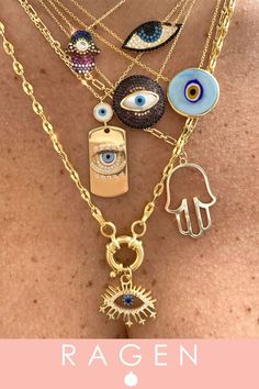 Diy Crafts Jewelry Bracelets Beads 3rd Eye Jewelry, Evil Eye Clothes, Evil Eye Jewelry Aesthetic, Evil Eye Outfit, Evil Eye Jewelry Diy, Evil Eye Jewelry Necklace, Evil Eye Clothing, Evil Eye Jewellery, Eyes Necklace