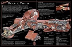 the star wars vehicle is shown in this diagram, with instructions on how to use it