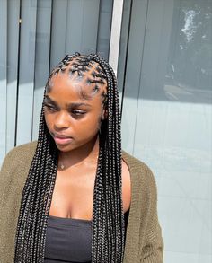 Black Hair Growth, Cute Box Braids, Kid Braid Styles, Braided Cornrow Hairstyles, Cute Box Braids Hairstyles