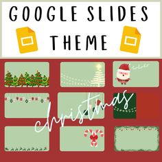 the google slides theme for christmas