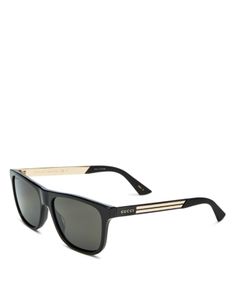 Gucci Men's Square Sunglasses, 57mm Gucci Tinted Sunglasses For Formal Occasions, Classic Gucci Sunglasses With Gradient Lenses, Gucci Classic Sunglasses With Gradient Lenses, Gucci Elegant Polarized Aviator Sunglasses, Elegant Gucci Polarized Aviator Sunglasses, Gucci Sleek Square Frame Sunglasses, Elegant Gucci Aviator Sunglasses With Polarized Lenses, Elegant Gucci Aviator Sunglasses With Uv Protection, Sleek Gucci Square Frame Sunglasses