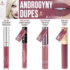 Jeffree Star Androgyny, Matte Make Up, Lipstick Art, Jeffree Star Cosmetics