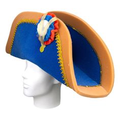 This Special Napoleon Hat will definitely make you stand out at your next Party, Hora Loca, Wedding, Corporate Event, Birthday, Quinceanera, or Halloween Party! It can be used as a wedding hats, top hats, photo booth props, or a party favor. Napoleon Hat, French Party, Foam Wigs, Carnival Costume, Top Hats, Booth Props, Carnival Costumes, Costume Hats, Wedding Hats