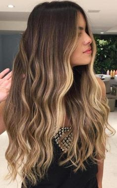 Brown Hair Shades, Latest Hair Color, Brown Hair With Blonde Highlights, Long Brown Hair, Brown Hair With Highlights, Long Straight Hair