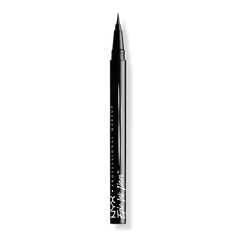 Epic Ink Vegan Waterproof Liquid Eyeliner - NYX Professional Makeup | Ulta Beauty Nyx Eyeliner, Vegan Eyeliner, Epic Ink Liner, Classic Eyeliner, Makeup Ulta, Freetime Activities, Waterproof Pen, Dramatic Eye Makeup, Waterproof Liquid Eyeliner