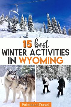 15 Best Winter Activities in Wyoming Jackson Hole Wyoming Winter, Wyoming Winter, La Travel Guide, Winter Travel Destinations, Deep Snow, Winter Things