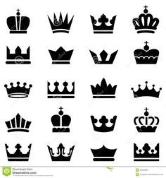 crown silhouettes set in black and white on a white background stock photo, royalty photos, free images, clip art, crowns, icons, logos, symbols, person, graphic design, illustration, illustrations, drawings, icon