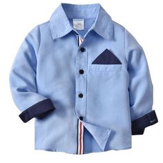 Make Your Boy Ready With This Shirt For All Ocassion Gender: Boys Age 2-7 Years Pattern Color-Blocking Fabric Cotton Blend Season: Spring Autumn Long Sleeve Summer Shirt For School, Long Sleeve Summer School Shirt, Blue Cotton School Shirt, Long Sleeve T-shirt For Summer Playtime, Blue Long Sleeve Shirt For Playtime, Blue Long Sleeve T-shirt For School, Playful Long Sleeve Blue T-shirt, Playful Collared Blue Tops, Playful Blue Collared Top