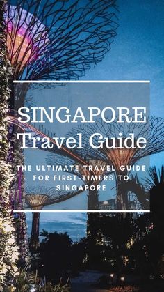 singapore travel guide the ultimate travel guide for first timers to singapore