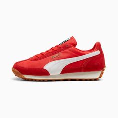 Easy Rider Vintage Sneakers, PUMA Red-PUMA White, extralarge Puma Easy Rider, Fenty X Puma, White Puma, Puma Cat, Vintage Sneakers, Sneakers Puma, Black Puma, Easy Rider, Puma Sneakers