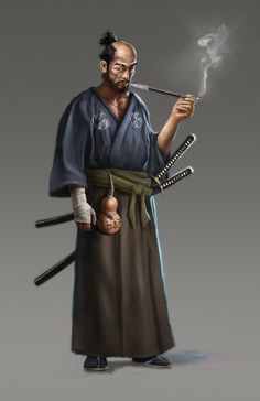 Afro Samurai, Japanese Warrior, Eastern Art, Samurai Warrior, Japan Art