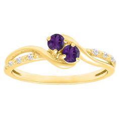 Diamond 2-Stone Amethyst February Birthstone Ring In Yellow Gold Gemologica.com offers a unique, simple selection of handmade fashion, fine statement jewelry for men, woman, kids. Earrings, bracelets, necklaces, pendants, rings, gemstones, diamonds, birthstones in Silver, yellow, rose, white, black gold, titanium, silver metal. Shop @Gemologica jewellery for cool cute design ideas #gemologica Use *coupon* PIN for 10% off at www.gemologica.com now! Gemologica Customer Reviews on Pinterest Gemstone Rings For Men, Two Stone Ring, August Birthstone Ring, December Birthstone Ring, January Birthstone Rings, May Birthstone Rings, September Birthstone Rings, June Birthstone Ring