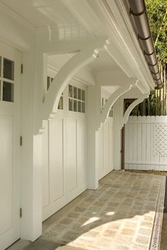 an image of a house with white doors and windows