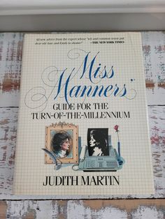 the cover of miss hammer's guide for the turn - of - the - millennium