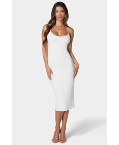 in stock 2025 Moodboard, Midi Dress White, Ribbed Midi Dress, White Midi Dress, Dress White, White Dress, Pick Up, In Store, Buy Online