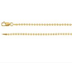 The perfect necklace to add charms to and incorporate in your #neckmess

Please allow 3-4 weeks if this item is available on backorder Gold Necklace With Cable Chain And Round Beads, Elegant Jewelry With Rolo Chain And Round Beads, Gold Necklace With Round Beads And Cable Chain, Classic Cable Chain Necklace With Round Beads, 14k Gold Rolo Chain Necklace With Round Pendant, Trendy Gold Ball Chain Necklace, Gold Jewelry With Rolo Chain And Round Beads, Gold Jewelry With Rolo Chain And Beaded Details, Yellow Gold Rolo Chain Necklace With Round Pendant