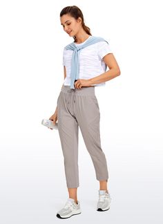 Easy comfort in these pinstripe pants. The fabric is Lovely soft and breathable, move and fit perfectly. Bringing you zero-burden and airy feel during your workout time. Wick your sweat quickly and brings you breezy feel. Feature & Fitting: 
 Designed for hiking or travel 
 Mid waist, 25 inches, slim  fit 
 Drawstring closure 
 Elastic ribbed waistband 
 Two side pockets,c inches Leg 
 Fabric: 
 Pinstripe pattern 
 Sturdy and structured 
 Lightweight and breathable 
 93 Polyamide, 7% Elastan Workout Time, Pinstripe Pattern, Pinstripe Pants, Pants With Pockets, Striped Pants, Mist, Hiking, Slim Fit, Pants