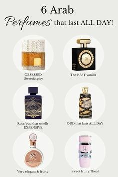 #perfume #perfumelovers #perfumeideas #perfumeaesthetic #scent #smellsgood #arab #arabperfume #aesthetic #followme #pinit #saveit Long Lasting Arabic Perfume, Sweet On The Outside Perfume, Best Arab Vanilla Perfume, French Vanilla Perfume, Gourmand Vanilla Perfume, Gourmand Arab Perfumes, Perfume That Last All Day, Sweet Arabic Perfume, Arabian Perfumes For Women Vanilla