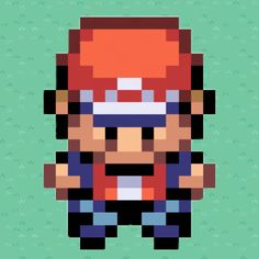 an image of a pixel art style character