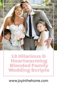 Discover the magic of unity with our compilation of 18 Blended Family Wedding Scripts. These lovingly curated scripts celebrate love and togetherness, perfect for crafting unforgettable moments on your special day. Every script is a testament to the beauty of uniquely blended love stories. Immerse in the joy of a blended family wedding. Blended Family Vows, Blending Family Wedding Vows, Blended Wedding Ideas, Wedding Blended Family Ideas, Wedding Vows Blended Family, Wedding Script For Blended Family, Blending Family Wedding Ideas Unity Ceremony, Officiant Wedding Script Blended Family