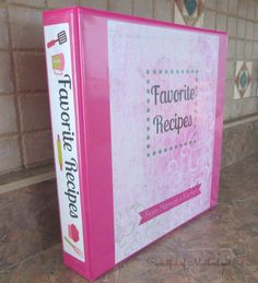 a pink box sitting on top of a counter