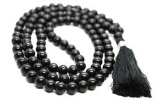 Welcome, Namaste  The PROTECTION mala made using Ebony wood features 108 smooth and polished beads that are strung together on a sturdy cord. Ebony wood is a dark and dense hardwood that is prized for its beauty and durability, as well as its protective properties. This mala is designed to help the wearer feel grounded, protected, and connected to their inner strength. Ebony wood is said to have a grounding and protective energy that can help to dispel negative energy and promote feelings of saf Black Mala With Round Beads For Gift, Black Wooden Beads For Meditation, Black Mala With 8mm Beads, Traditional Black Mala With 8mm Beads, Traditional Black Mala With 108 Beads, Adjustable Black Mala For Meditation, Traditional Hand-strung Black Mala, Black 108 Beads Mala For Meditation, Black Mala With 108 Beads For Meditation