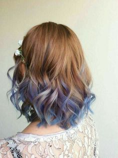 Faded Hair Dye Ideas, Color Hair Inspo Aesthetic, Ends Of Hair Dyed Purple, Tips Of Hair Dyed Purple, Light Brown Hair With Colored Tips, Back To School Hair Color Ideas, Subtle Vivid Hair Color Ideas, Peekaboo Hair Color Shoulder Length, Multi Color Hair Dye Ideas