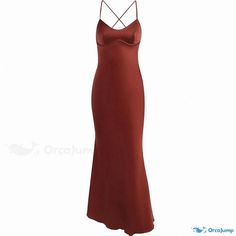 Orcajump - Exquisite Backless Bodycon Party Maxi Dress with Mermaid Hem and Adjustable Straps Party Maxi Dress, Maxi Dress Party, Types Of Skirts, Types Of Collars, Types Of Sleeves, Adjustable Straps, High Waist, Mermaid, Maxi Dress