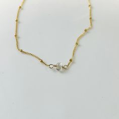 HERKIMER DIAMOND NECKLACE