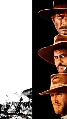 The Good, the Bad and the Ugly (1966) Phone Wallpaper | Moviemania Clint Eastwood Poster, A Fistful Of Dollars, Wallpapers For Phone, Movie Artwork, Chinese Art Painting