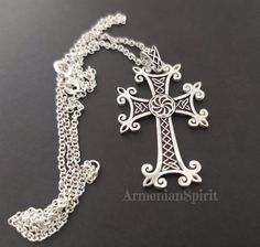 Armenian Spirit Men black cross eternity sign Church STERLING silver 925 handmade #buyarmeniancross #armeniancrossbuyonline #armeniansilvercross #armenianmancross #buyarmenianmancross #silvercrossbuyonline #orthodox #largecross #jesus #bible #bigsilvercrossblack #armeniancrosseternity #buykhacjkarcross #apostoliccrosssilver #crosslargeheavy925silver #orthodoxcross #925silvercrosseswholesale #buysterlingcross #buycrossfromarmenia #armeniansilverjewelry#armeniantraditionalcross #catholic #apostol Handmade Sterling Silver Cross Pendant Necklace, Spiritual Cross Jewelry With Intricate Design, Handmade White Gold Cross Necklace, Spiritual Cross Necklace With Intricate Design, Silver Ankh Cross Necklace In Spiritual Style, Silver Ankh Cross Necklace Spiritual Style, Silver Ankh Cross Spiritual Necklace, Symbolic Engraved Cross Pendant Necklace, Spiritual Silver Cross Necklace With Oxidized Finish