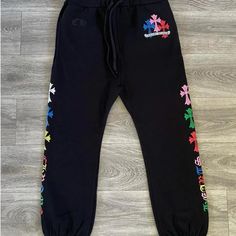 Super Limited Edition Bought In Miami Price Is Firm Poshmark Will Authentic No Low Ball Offers Baggy Fit Run A Size Bigger Seen On Alexa Dellanos Wearing The Hoddie Selling For 2,200 Chrome Hearts Pants, Alexa Dellanos, Chrome Hearts, Baggy Fits, Limited Editions, Pant Jumpsuit, Limited Time, Miami, Sweatpants