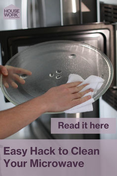 Easy Hack to Clean Your Microwave Microwave Cleaning, Easy Microwave Cleaning, Burn Yourself, Work Hack, Easy Hacks, Clean Microwave, Simple Tricks